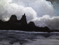 painting titled Great Reflections